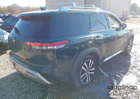 2024 Nissan Pathfinder Platinum 4Wd z USA, uszkodzony, nr VIN 5N1DR3DJXRC233497